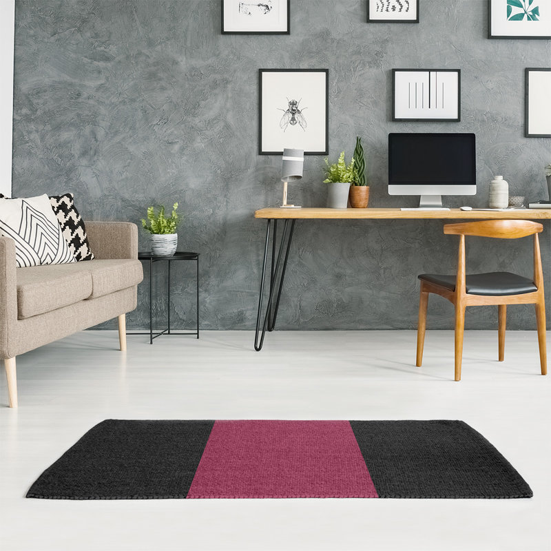 Tapis de zone rouge/noir, Rectangle 9 pi x 12 pi