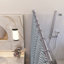 Tringle de rideau de douche à tension ajustable Classic Classic pour salle de bain-7224739-7224736
