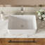 Lavabo vasque de salle de bain rectangulaire