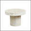 Table basse ronde en fibre de verre