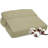 Royale Linens 300 Thread Count 100% Long Staple Combed Cotton Flat Sheet - Super Soft - Top Sheets - Flat Sheet Sold Separately - Breathable, Cool & Crisp Percale Sheets Only -114665990-114665989