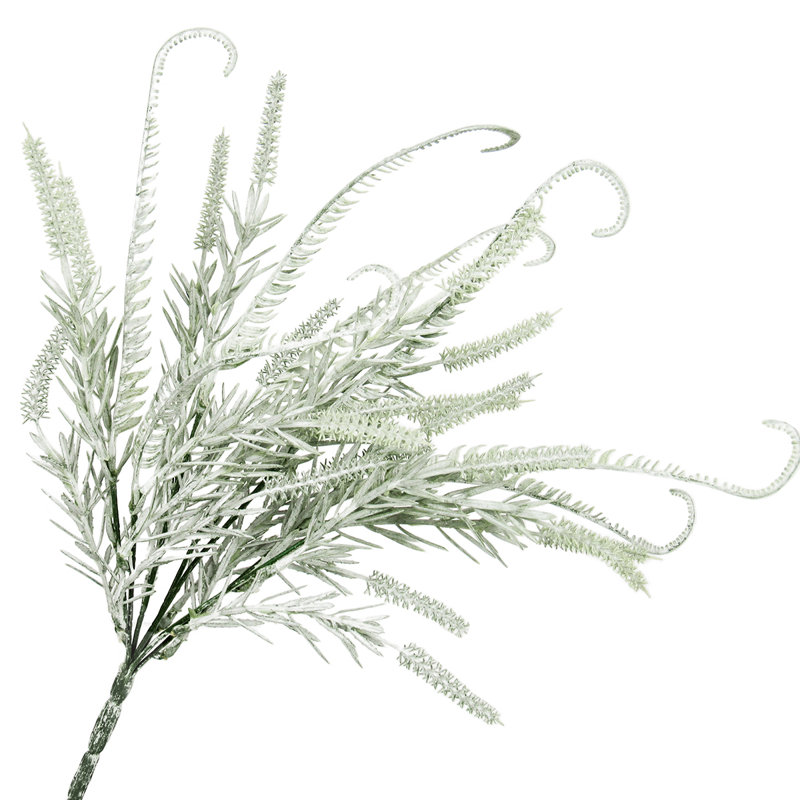 Buisson de feuilles de fougère artificielle 14 po