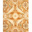 Tapis unique chameau / ivoire noué à la main Vedehi Mogul 9 pi 10 po x 13 pi 10 po