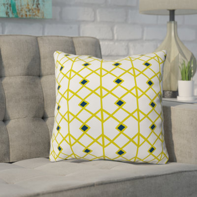 Coussin intérieur / extérieur Heather Dutton Citron