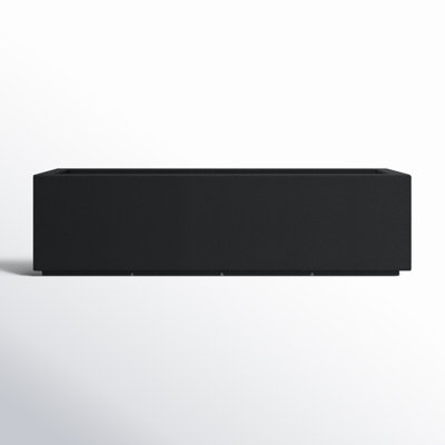 Gita Tall Lightweight Outdoor 46" x 17" x 19" Trough Planter Box