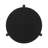 Round Top Coffee Table In Black