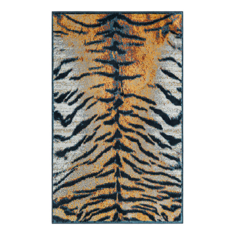 Animal Print Indoor Rug, Rectangle 3'3" x 5'3"