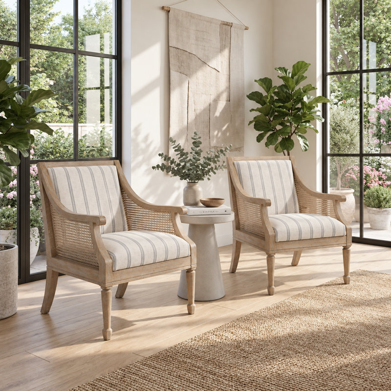 Fauteuil d'appoint Bedford Isla, Beige