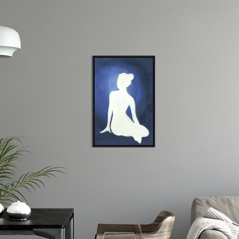 «Missy Blue I» par Janice Sadler, H 46,75 po x l 31,75 po