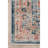 Mauna Oriental Medallion Loa Power Loom Performance Blue/Orange Rug-108240387