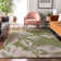 Premium Machine Washable Prisco Olive Rug