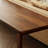 Nut-brown Rectangular Solid Wood Writing desk-1674593936