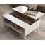 Biagia Lift Top Four Leg Coffee Table with Storage