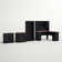 Huckins 4 L-Shaped Computer Desk Office Set