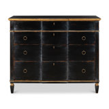 Azzalene Solid Wood 48'' W 4 - Drawer Dresser