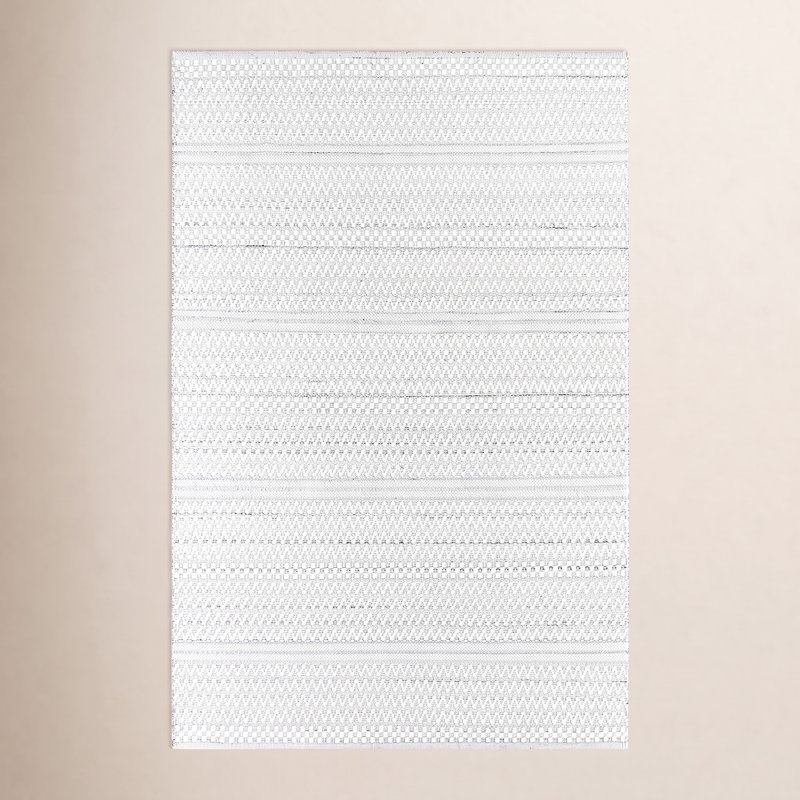 Tapis gris clair / ivoire Lavande, Tapis de couloir 2 pi 6 po x 8 pi