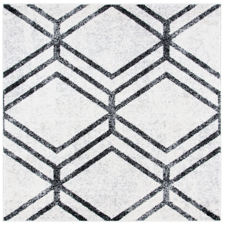 Cobos Polypropylene Black/Ivory Rug curated on LTK