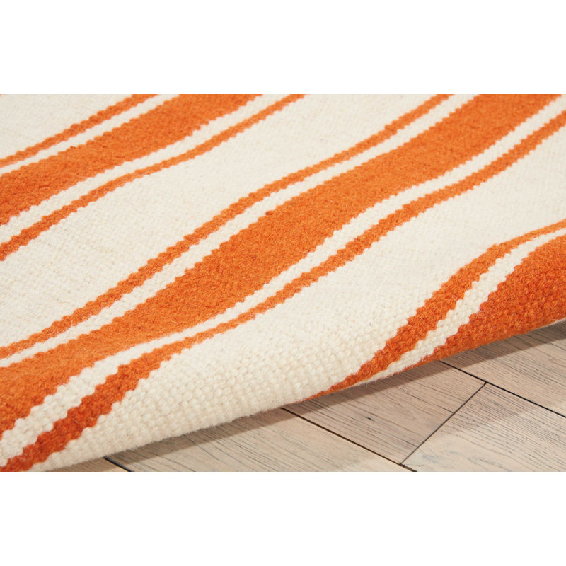 Paxtonville Performance Wool Striped Indoor Rug, Rectangle 4' x 6'6"
