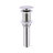 Single Handle Waterfall Bathroom Tap With Corrosion Properties And Easy Maintenance Faucet Spout Stainless Steel Construction In Brushed Nickel Finish