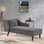 Chaise longue rembourrée en velours Barbanell-1571551178