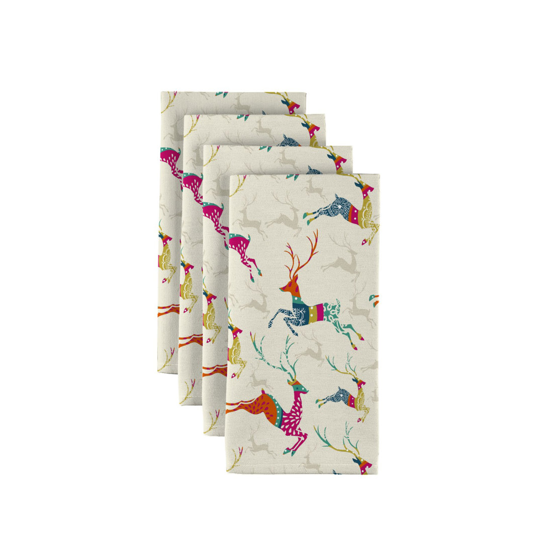 Polyester Animals/Nature Square Napkin (Set of 12) Fabric Textile Products, Inc.