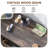 48'' Farmhouse Dresser Chests with 4 Drawers and 2 Cabinets-1310018116