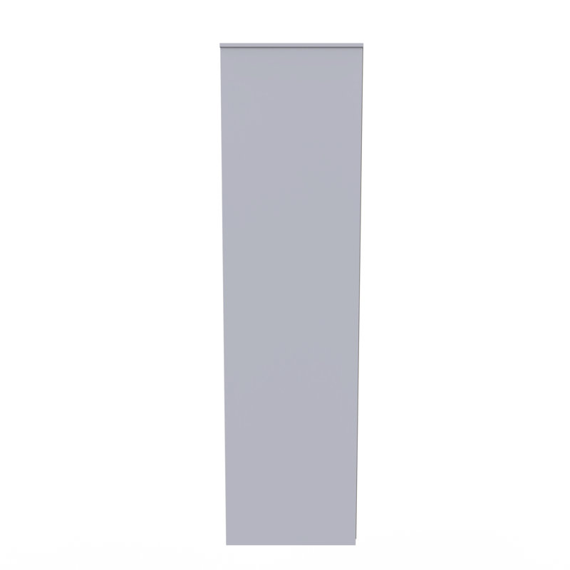 Baturhan Manufactured Wood Wardrobe, Graphite/Grey
