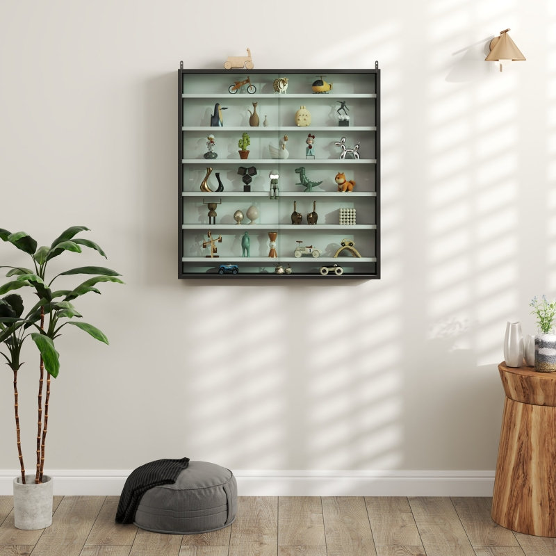 Display Cabinet, Black/White