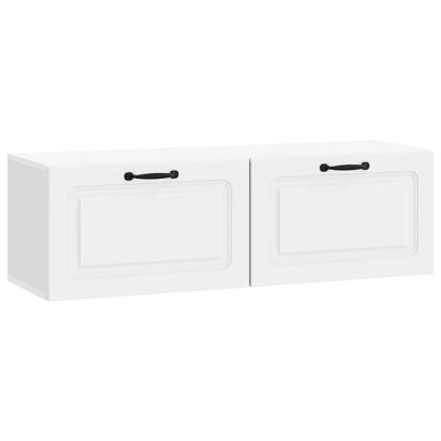 Unfinished TV Stand for TVs up to 43" with Fireplace Included