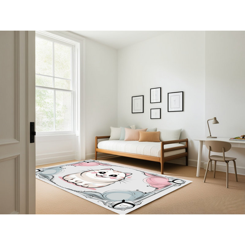 Tapis pour enfants East Urban Home, Rectangulaire 2 pi x 3 pi