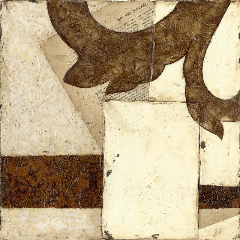 Vintage Romance III by Jennifer Goldberger - Wrapped Canvas Print, 122cm H x 122cm W x 3.8cm D