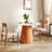 Grossi Rubberwood Dining Table with Sintered Stone Top-125703008-124609282-124609283