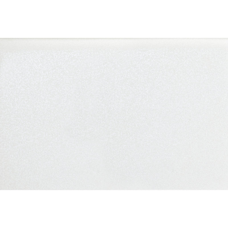 Lit double avec tête de lit en similicuir blanc au design moderne opalescent, Lit double