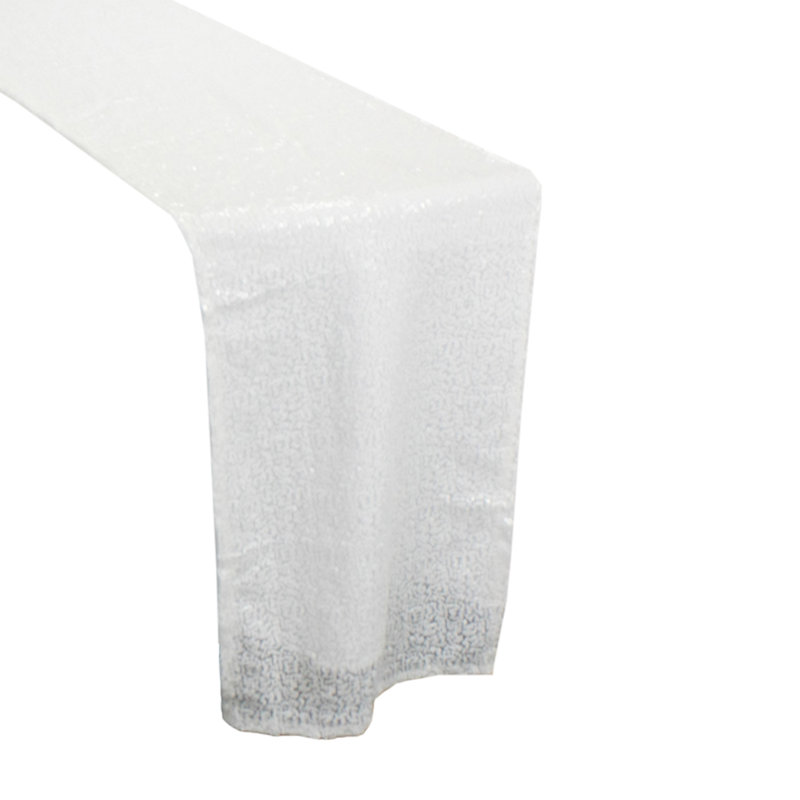 Allen Table Runner, White