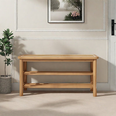 Banc de rangement pour chaussures 31,5 po