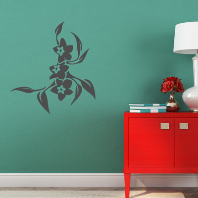 Adhésif décoratif fleurs Galusha