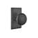 Emtek Dummy Knobset w/ Rectangular Rosette and Providence Knob