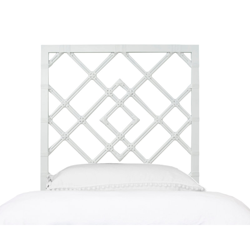 Darien Open-Frame Headboard, Twin, White