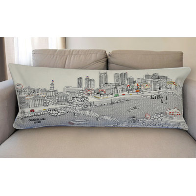 Coussin Nashville Skyline
