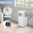 10000 BTU (ASHRAE) Portable Air Conditioner with Remote