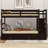 Janneli Kids Twin Over Twin Bunk Bed with Trundle with Drawers-68004925