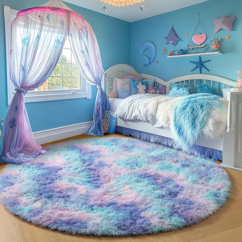 Rainbow Purple Carpet