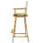 30" Folding Director Chair with Canvas-19623370-19623360