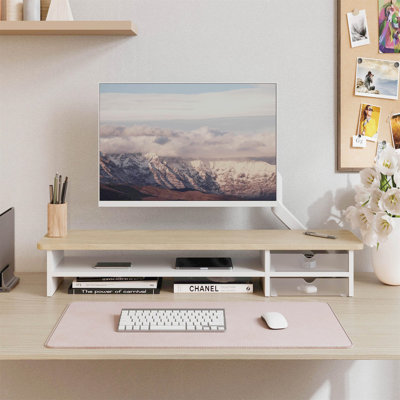 Manufactured Wood Monitor Stand
