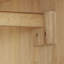 Dean 2 Door Solid Wood Wardrobe