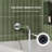 Tub and  Shower Faucet Set , 9" Rainfall Shower Head with 3‑Setting Handheld Shower-109786359