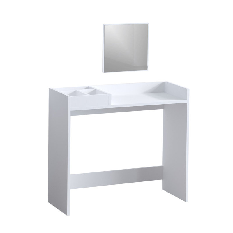 Table de maquillage, Blanc