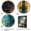 Vert et orange Dreamcatcher Spirit - Dream Catcher, art mural-1753508553-1787201363