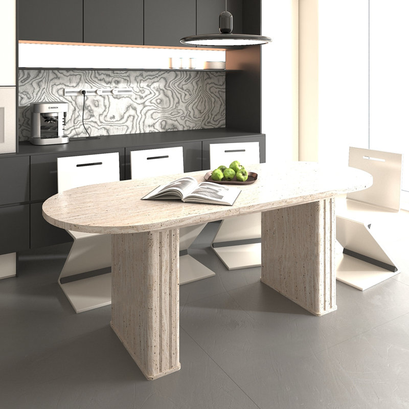 Kitchen extendable dining table