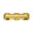 Coventry Collection Pull Backplate - 3" Center to Center Cabinet Pull Brushed Golden Brass - Transitional Hardware for Drawers & Cabinets-62642569-110472301